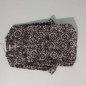 Micheal Kors Blouse. Size‎ Small. NWT. Black/White